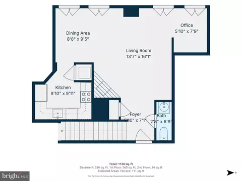 Floorplan - 141 12th St NE #9, Washington, DC 20002 photo 1 of 4