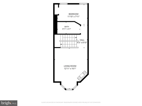 Floorplan - 403 E Street St NE, Washington, DC 20002 photo 3 of 4