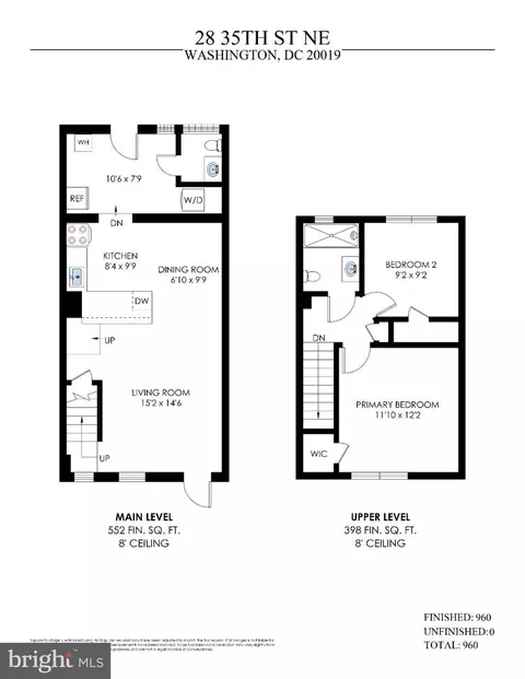 Floorplan - 28 35th St NE, Washington, DC 20019 photo 2 of 2