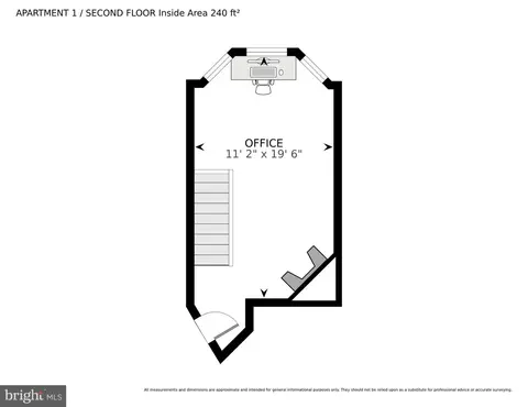 Floorplan - 1911 NW S St NW, Washington, DC 20009 photo 1 of 5