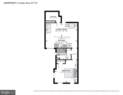 Floorplan - 1911 NW S St NW, Washington, DC 20009 photo 3 of 5