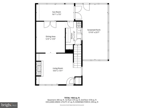 Floorplan - 1533 Foxhall Rd NW, Washington, DC 20007 photo 1 of 3