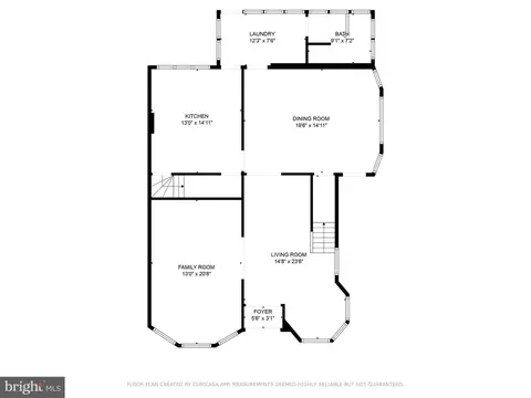 Floorplan - 27 S Bradford St, Dover, DE 19904 photo 1 of 4