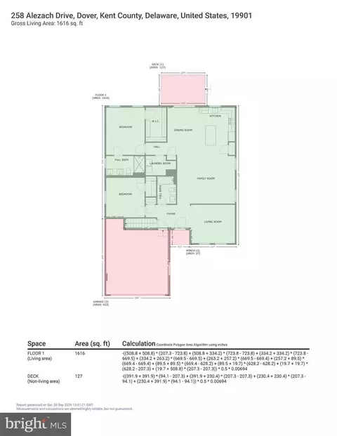 Floorplan - 258 Alezach Dr, Dover, DE 19901 photo 2 of 2