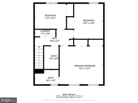 Floorplan - 48 Anchor Ln, Dover, DE 19901 photo 2 of 3