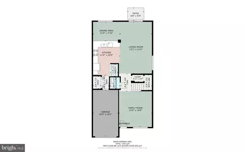Floorplan - 433 E Wind Dr, Dover, DE 19901 photo 1 of 4