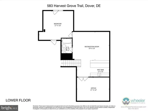 Floorplan - 583 Harvest Grove Trl, Dover, DE 19901 photo 1 of 3