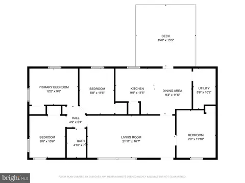 Floorplan - 127 Saxton Rd, Dover, DE 19901 photo 1 of 1