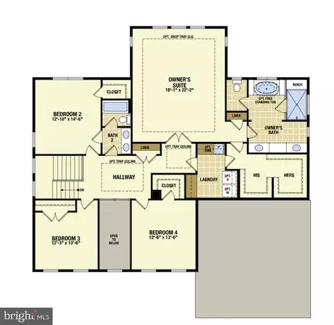 Floorplan - 832 Brookfield Dr, Dover, DE 19901 photo 1 of 2
