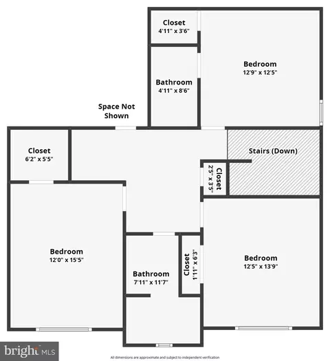 Floorplan - 1111 Monroe Ter, Dover, DE 19904 photo 2 of 3