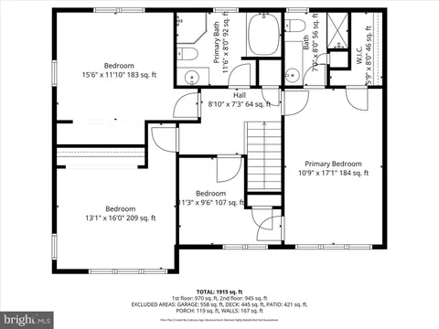 Floorplan - 74 Nanticoke Dr, Dover, DE 19904 photo 2 of 3