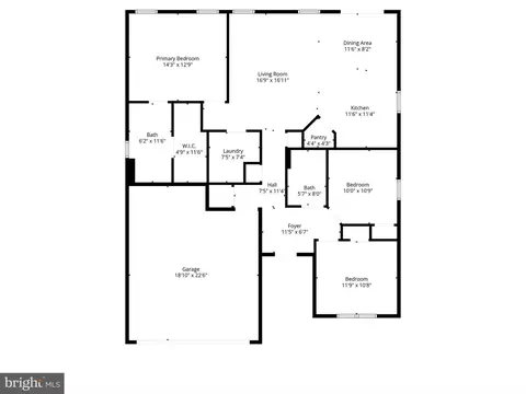 Floorplan - 168 Tybalt Ln, Dover, DE 19901 photo 1 of 1