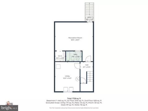 Floorplan - 364 Tribbitt St, Dover, DE 19904 photo 2 of 4