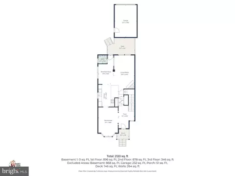 Floorplan - 662 Vista Ave, Dover, DE 19901 photo 3 of 5