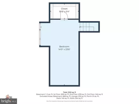 Floorplan - 662 Vista Ave, Dover, DE 19901 photo 4 of 5