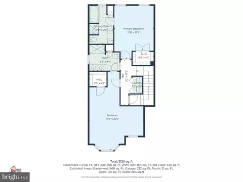 Floorplan - 662 Vista Ave, Dover, DE 19901 photo 5 of 5