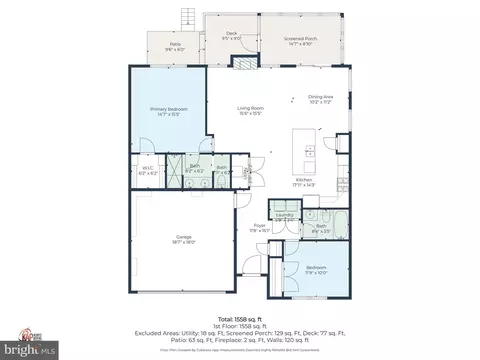 Floorplan - 74 N Red Haven Ln, Dover, DE 19901 photo 1 of 1