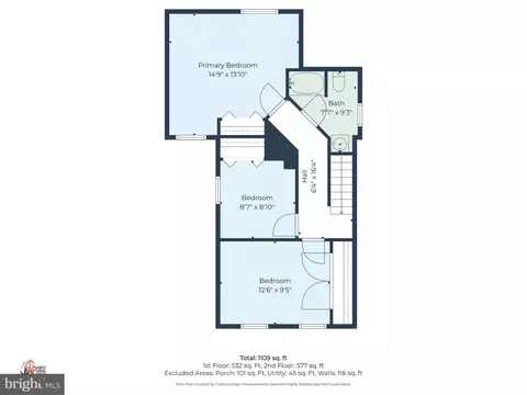 Floorplan - 31 Washington St, Dover, DE 19901 photo 2 of 2