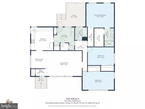 Floorplan - 1542 Forrest Ave, Dover, DE 19904 photo 1 of 1