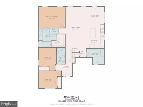 Floorplan - 130 Claystone Dr, Dover, DE 19901 photo 1 of 2