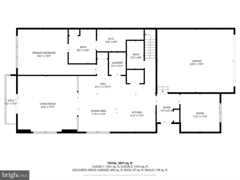 Floorplan - 11 Valhalla Ct, Dover, DE 19904 photo 1 of 3