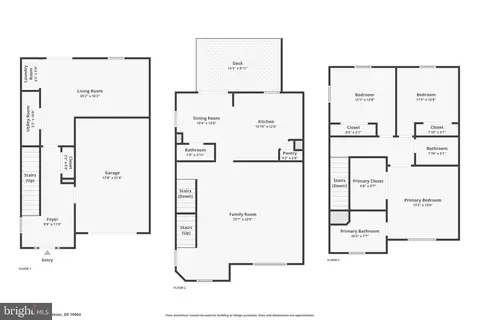Floorplan - 62 Representative Ln, Dover, DE 19904 photo 1 of 1