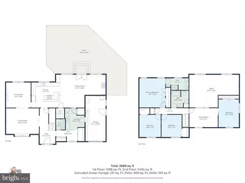 Floorplan - 191 Hickory Dale Dr, Dover, DE 19901 photo 1 of 3