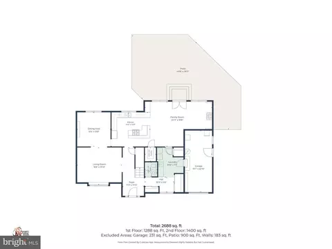 Floorplan - 191 Hickory Dale Dr, Dover, DE 19901 photo 2 of 3
