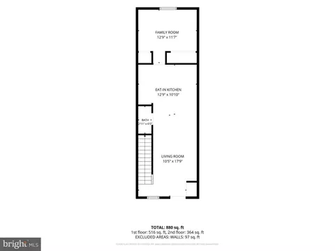 Floorplan - 38 S Queen St, Dover, DE 19904 photo 1 of 3