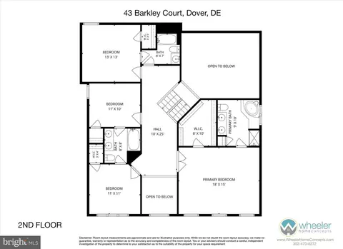 Floorplan - 43 Barkley Ct, Dover, DE 19904 photo 3 of 3