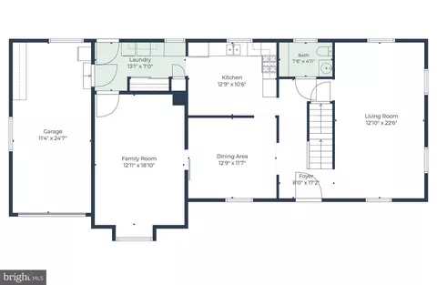 Floorplan - 103 S Fairfield Dr, Dover, DE 19901 photo 2 of 4