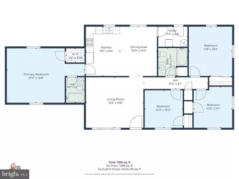 Floorplan - 10228 Bayside Dr, Dover, DE 19901 photo 1 of 1