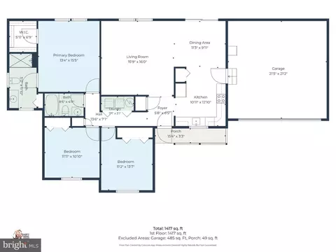 Floorplan - 167 Deer Path Ln, Clayton, DE 19938 photo 2 of 2