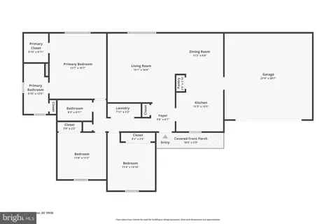 Floorplan - 167 Deer Path Ln, Clayton, DE 19938 photo 1 of 2