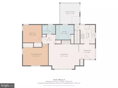 Floorplan - 818 E Division St, Dover, DE 19901 photo 2 of 3