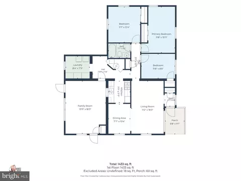 Floorplan - 159 Evergreen Dr, Dover, DE 19901 photo 1 of 1