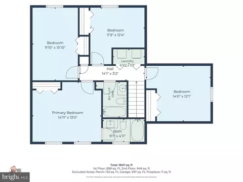 Floorplan - 21 Crosley Ct, Dover, DE 19904 photo 3 of 3