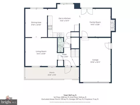 Floorplan - 21 Crosley Ct, Dover, DE 19904 photo 2 of 3
