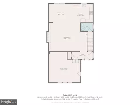 Floorplan - 55 Ediman Ct, Dover, DE 19901 photo 1 of 5