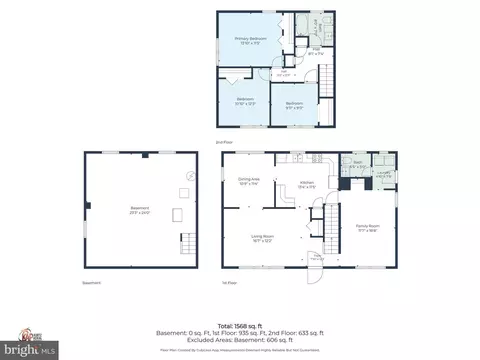 Floorplan - 713 Pear St, Dover, DE 19904 photo 1 of 4