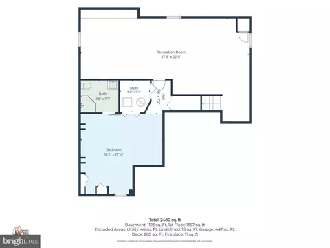Floorplan - 57 Houston St, Dover, DE 19901 photo 3 of 3