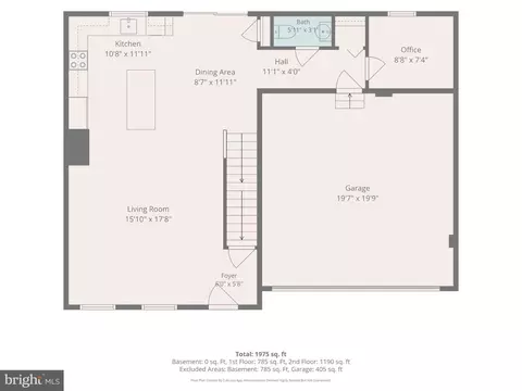 Floorplan - 351 Bluecoat St, Dover, DE 19901 photo 2 of 4