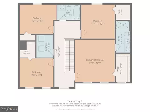 Floorplan - 351 Bluecoat St, Dover, DE 19901 photo 3 of 4