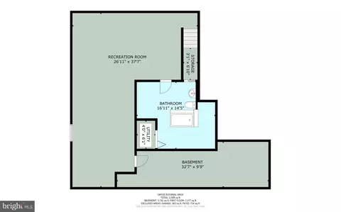 Floorplan - 803 Aham St, Dover, DE 19901 photo 2 of 4