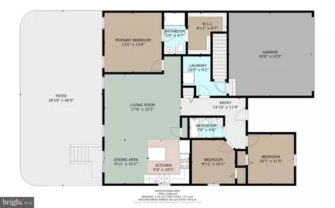 Floorplan - 803 Aham St, Dover, DE 19901 photo 3 of 4