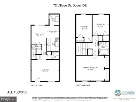 Floorplan - 72 Village Dr, Dover, DE 19904 photo 1 of 1