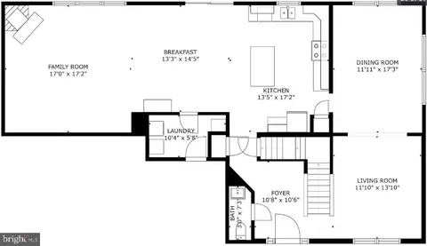 Floorplan - 417 South St, Townsend, DE 19734 photo 1 of 3
