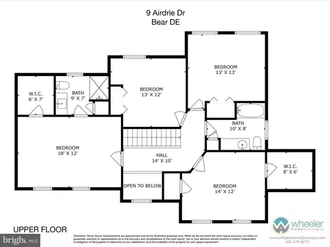 Floorplan - 9 Airdrie Dr, Bear, DE 19701 photo 3 of 3
