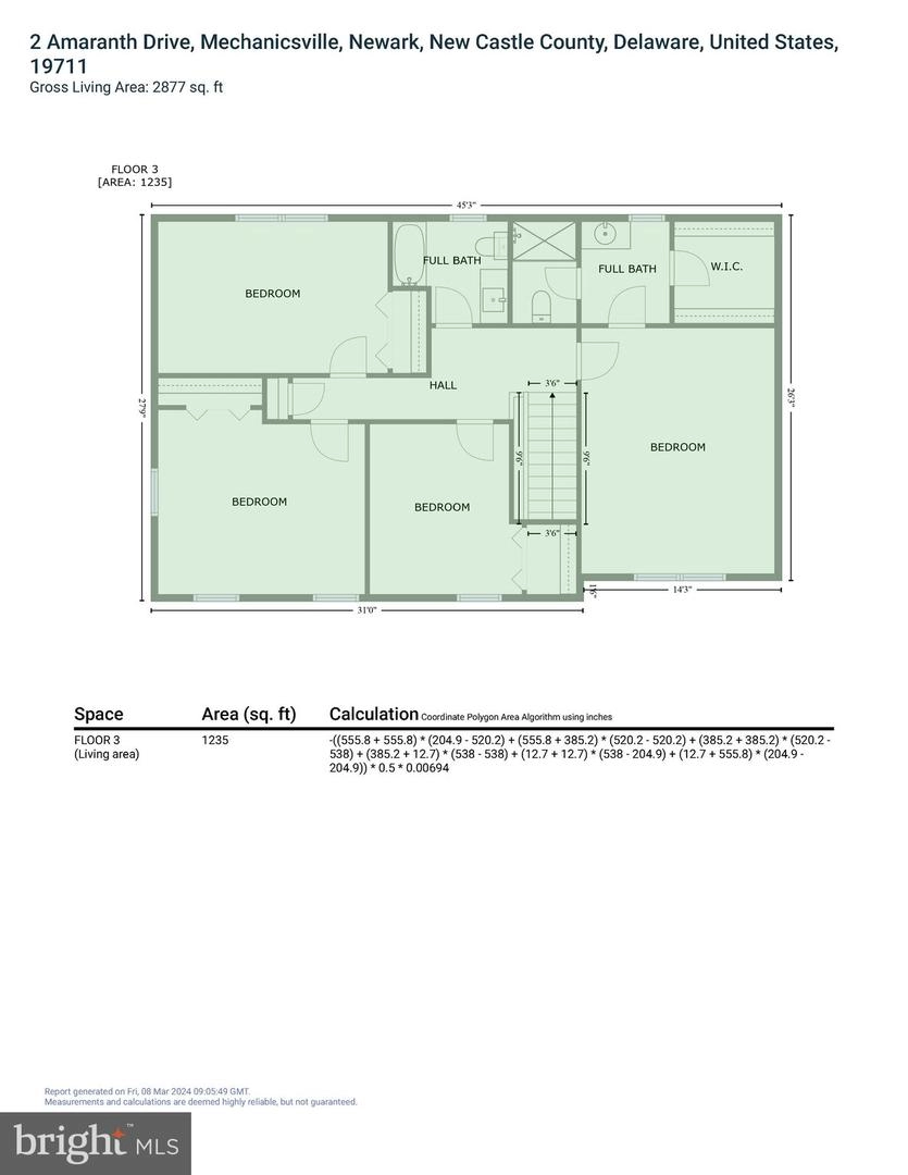 Floorplan - 2 Amaranth Dr, Newark, DE 19711 photo 6 of 7