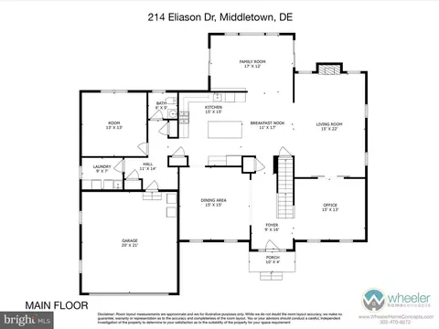 Floorplan - 214 Eliason Dr, Middletown, DE 19709 photo 2 of 4